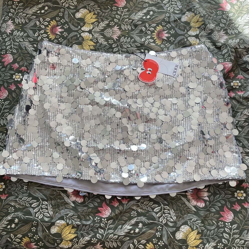 Cider Sequin Skirt